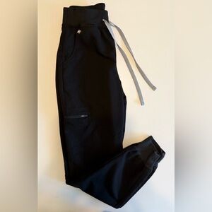 Figs Black Zamora Joggers XS EUC